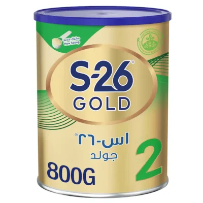 إس - 26 حليب أطفال جولد المرحلة (2) 800 جم