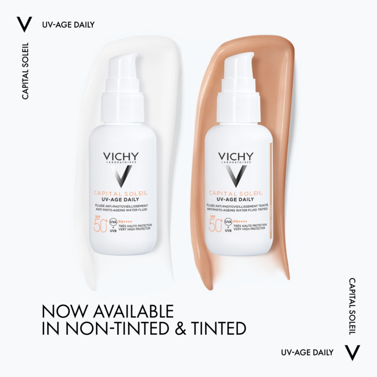 ⁦فيشي كابيتال سولاي UV-Age سائل مقاوم لعلامات تقدم سن SPF 50+ مع النياسيناميد 40 مل⁩ - الصورة ⁦4⁩
