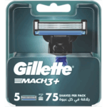 Gillette Mach3 Plus 5 Pcs: Superior Smooth Shave Blades - Image 2