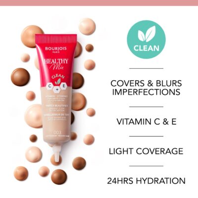 Bourjois Healthy Mix Clean Beautifier Foundation 05 Deep Med