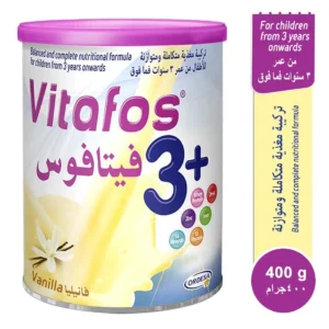 فيتافوس +3 حليب أطفال فانيليا 400 جم