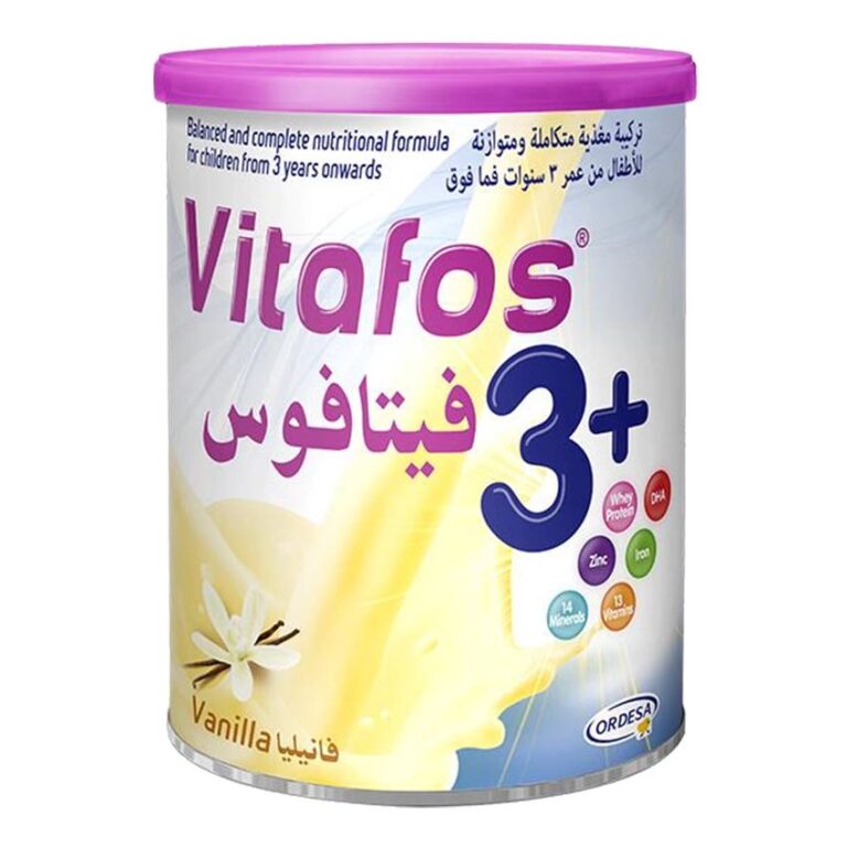 ⁦فيتافوس +3 حليب أطفال فانيليا 400 جم⁩ - الصورة ⁦2⁩