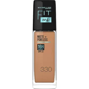 مايبيلين كريم الأساس فيت مي مات اند بورليس SPF 330 - تغطية طبيعية غير لامعة