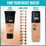 Maybelline Fit Me Foundation Matte & Poreless SPF 111 - Natural Matte Long-Lasting Coverage - Image 5
