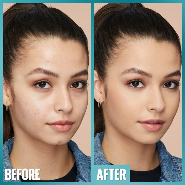 Maybelline Fit Me Foundation Matte & Poreless SPF 111 - Natural Matte Long-Lasting Coverage - Image 3