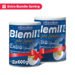 Blemil Plus Extra 1: Optimal Nutrition for Your Baby's Growth (600g Twin Pack)