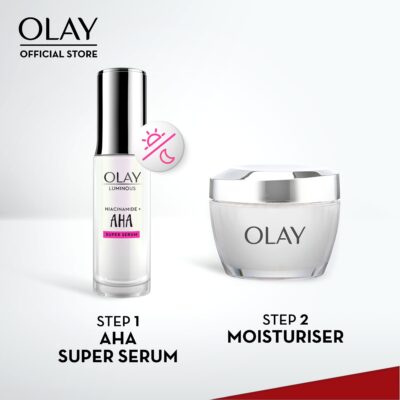 Olay Luminous Niacinamide + AHA Face Super Serum, 30 ml