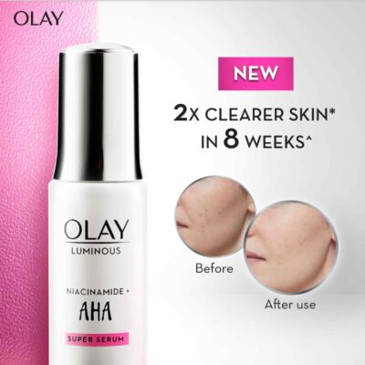 Olay Luminous Niacinamide + AHA Face Super Serum, 30 ml