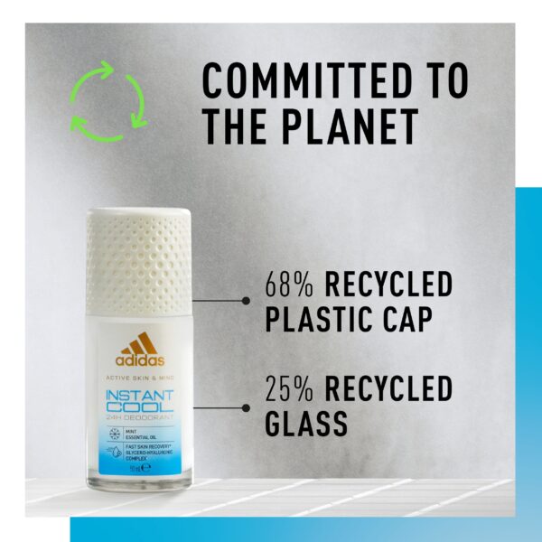 Adidas Active Skin And Mind Instant Cool Roll-On 50 ml