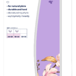 Killys Floralove Crescent Nail File Purple - Professional Nail Shaping