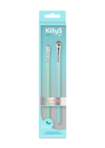 كيليز باستيلوف جرين تي فرشاة حواجب و ايلاينر | KillyS Pastelove Green Tea Eyebrow & Eyeliner Brush