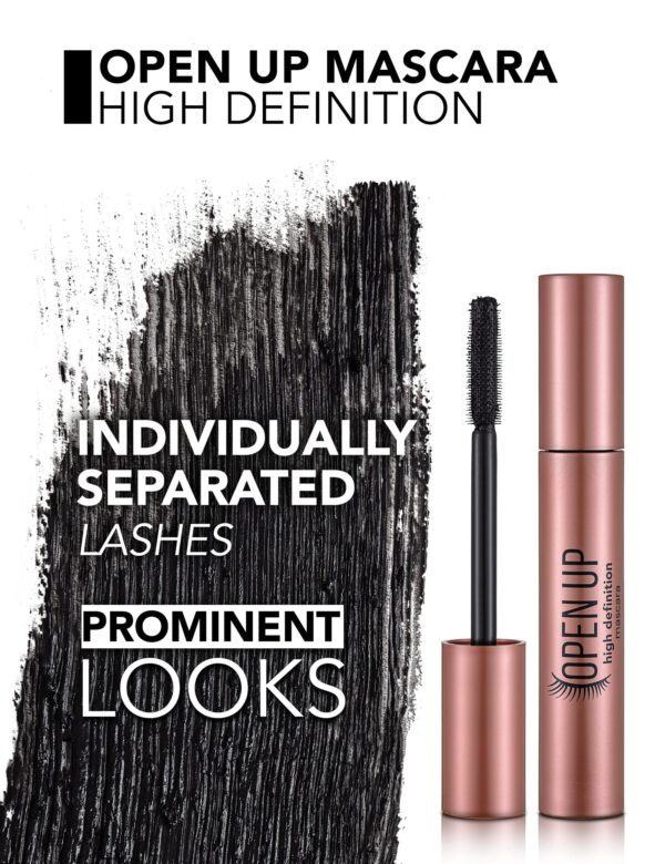 Flormar Open Up HD Mascara - For Defined & Voluminous Lashes - Image 4