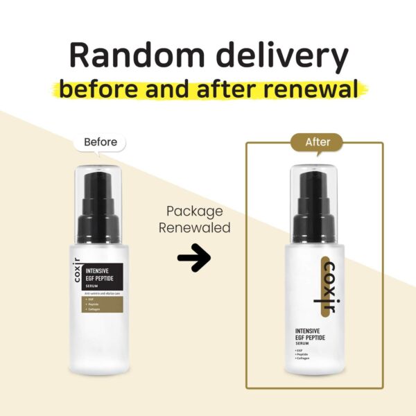 Coxir Intensive EGF Peptide Serum - 50ml for Deep Hydration & Skin Rejuvenation - Image 3
