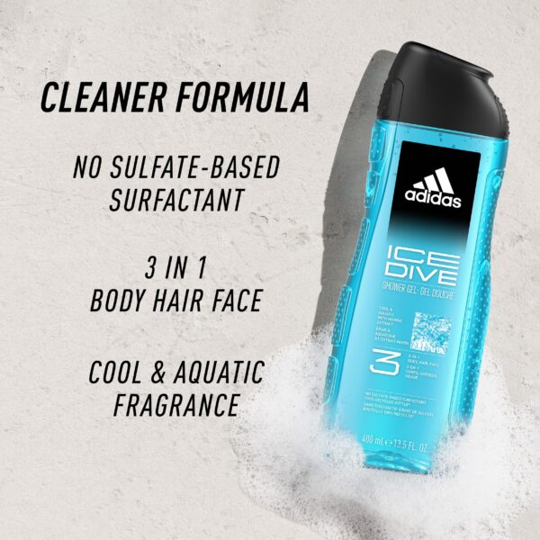 Adidas Ice Dive Men Shower Gel 400ml