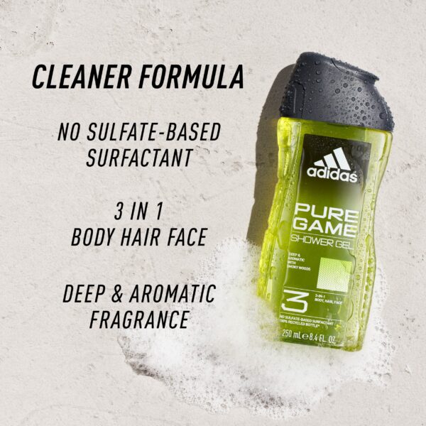 Adidas Pure Game Men Shower Gel 250ml
