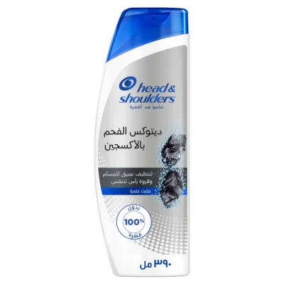 شامبو هيد آند شولدرز ديتوكس الفحم, ٣٩٠ مل