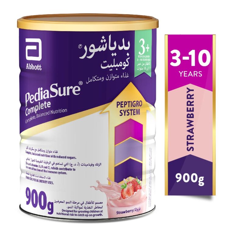Pediasure 3+ Strawberry 900gm: Complete Nutrition for Healthy Growth - Image 1