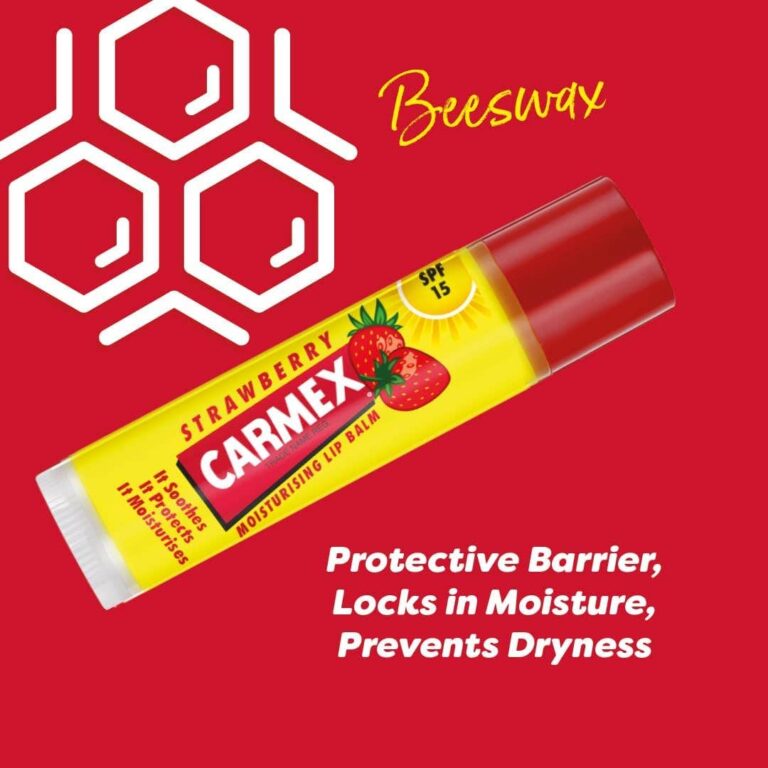 Carmex Moisturising Lip Balm Strawberry Stick Spf 15 4.25gm - Image 4