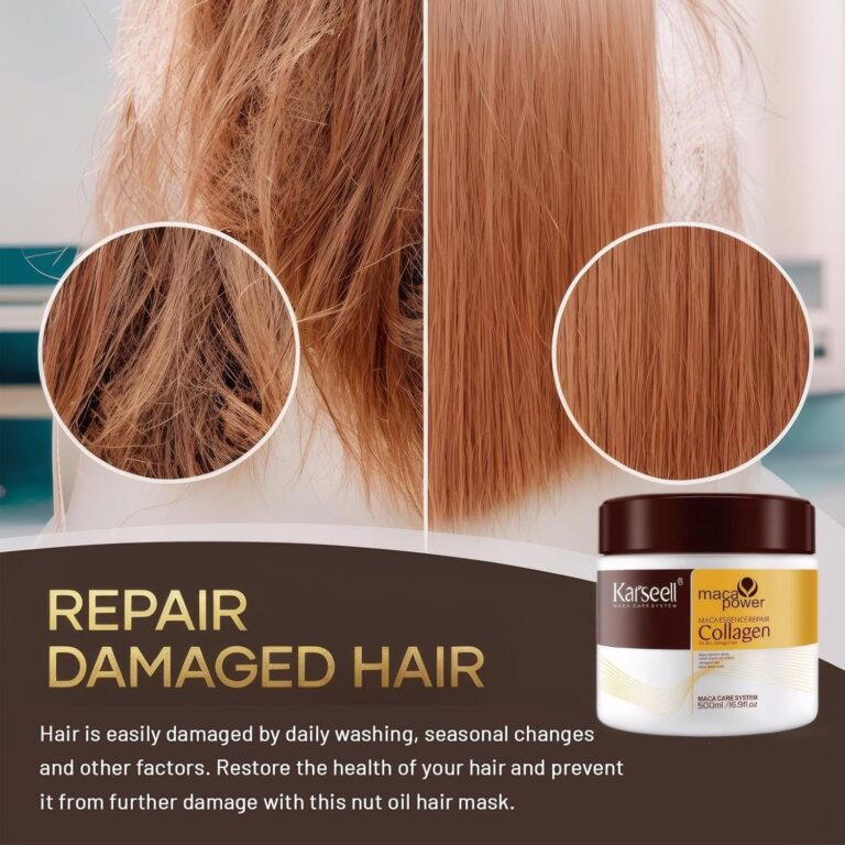 Karseell Hair Mask Collagen Treatment Dry Damaged Hair 500ml - Image 7