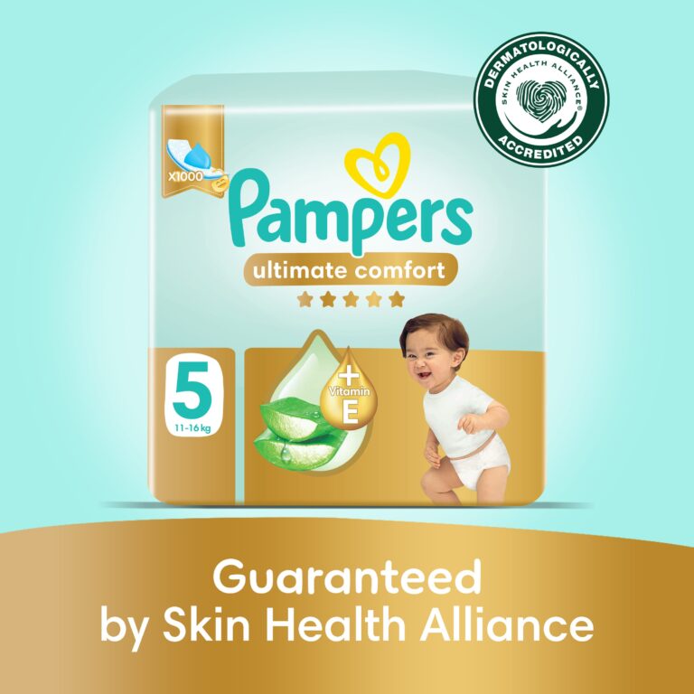 Pampers Ultimate Comfort Taped Diapers, Size 5, 56 Count - Image 6