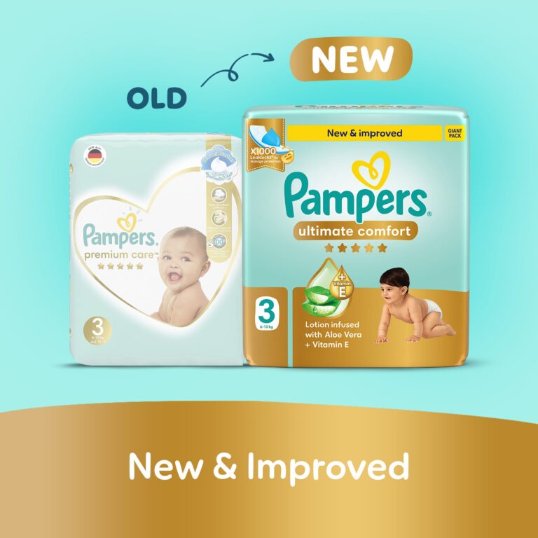 Pampers Ultimate Comfort Taped Diapers, Size 3, 6-10kg, Giant Saving Box, 116 Count - Image 8