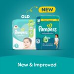 Pampers Rash Protection Taped Diapers, Size 5, 11-16kg, Jumbo Pack, 66 Count - Image 8