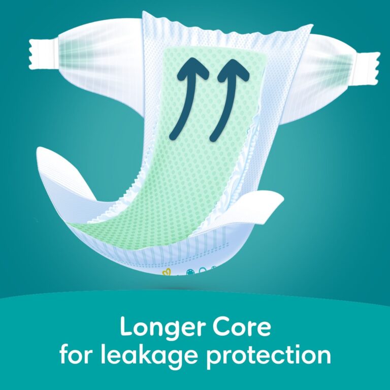 Pampers Rash Protection Taped Diapers, Size 5, 11-16kg, Jumbo Pack, 66 Count - Image 6