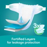 Pampers Rash Protection Taped Diapers, Size 5, 11-16kg, Jumbo Pack, 66 Count - Image 5
