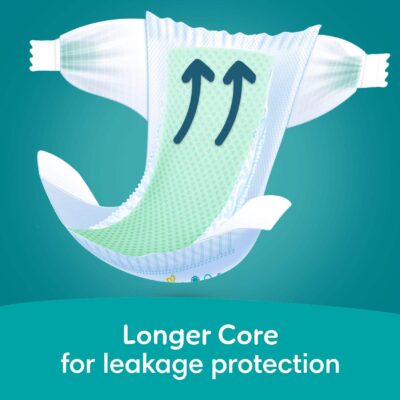Pampers Rash Protection Taped Diapers, Size 6, 46 Count