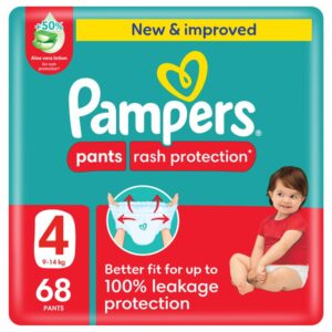 Pampers Pants Size (4) Mega Pack 68 Pants New