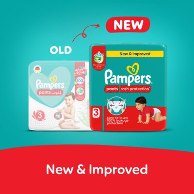 Pampers Pants Size (3) Mega Pack 80 Pants New