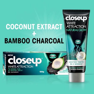 Closeup Tp Chrcol Dtox & Cocnut 75ml