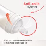 Pigeon Softouch BPP Glass Nursing Bottle - 240ml: Safe, Comfortable, Colic-Free Feeding - Image 3