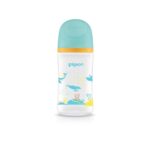 Pigeon Softouch Dolphin Nursing Bottle (Polypropylene) - 240ml - Image 2