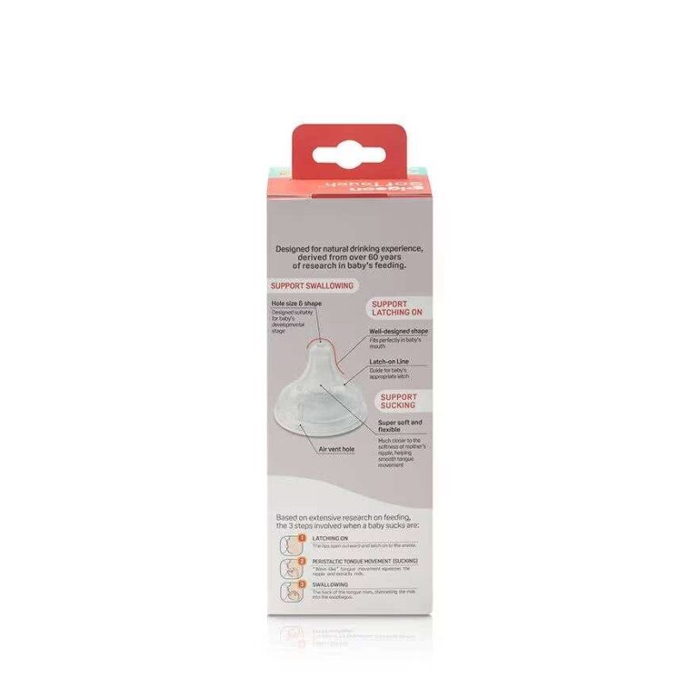 Pigeon Softouch Dolphin Nursing Bottle (Polypropylene) - 240ml - Image 5