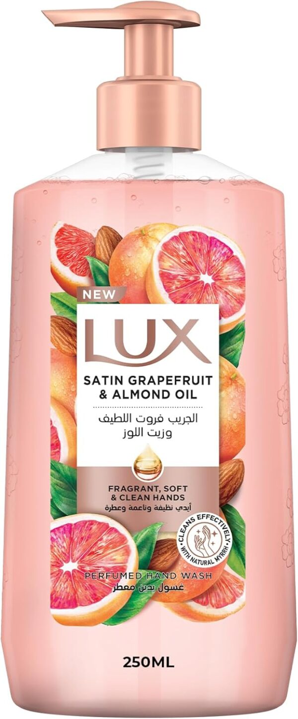 Lux Hand Wash Satin Grapefruit 250ml - Luxurious Freshness - Image 3