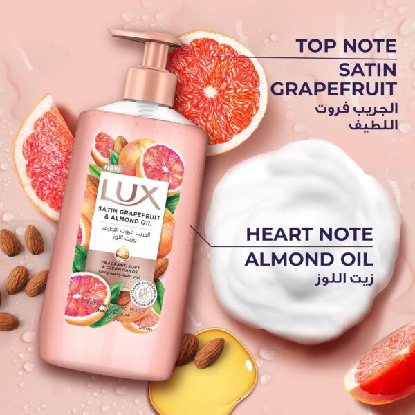 Lux Hand Wash Satin Grapefruit 250ml - Luxurious Freshness - Image 2