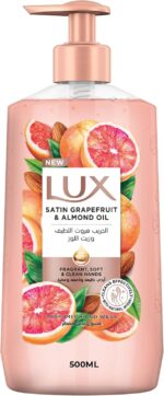 Lux Satin Grapefruit Hand Wash Refreshing Scent 500ml - Image 2