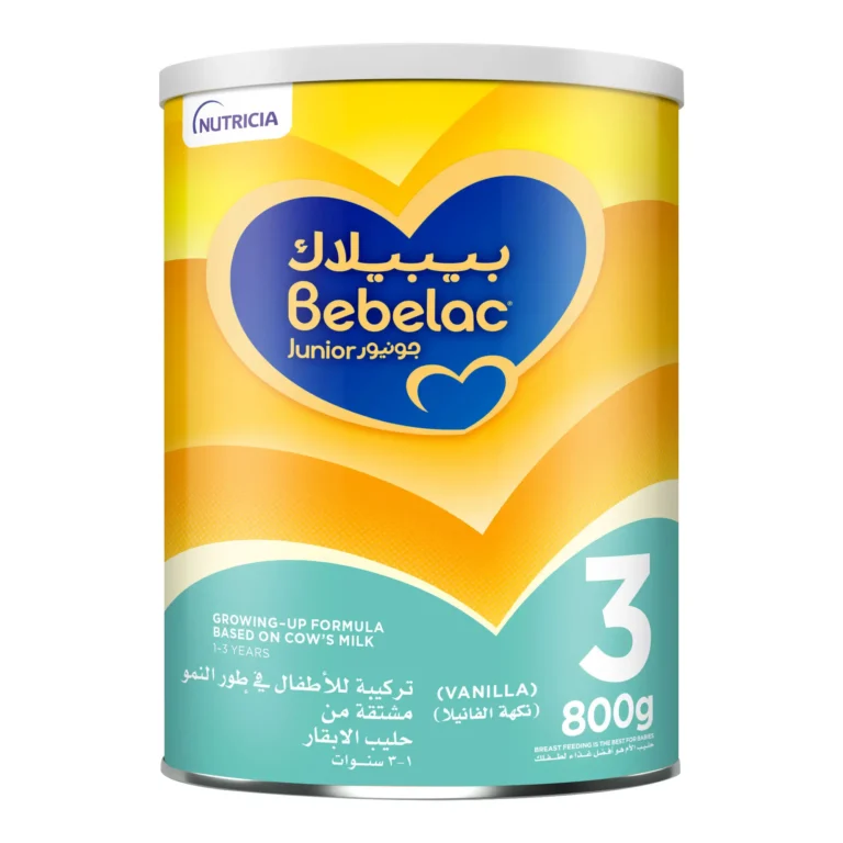⁦بيبيلاك جونيور 3: تركيبة حليب متكاملة خالية من زيت النخيل لدعم نمو طفلك (1-3 سنوات) 800 جرام⁩ - الصورة ⁦1⁩