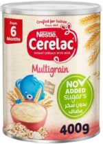 Cerelac Baby Cereal Multigrain Sugar Free 400g +6 Months - Optimal Nutrition for Healthy Growth
