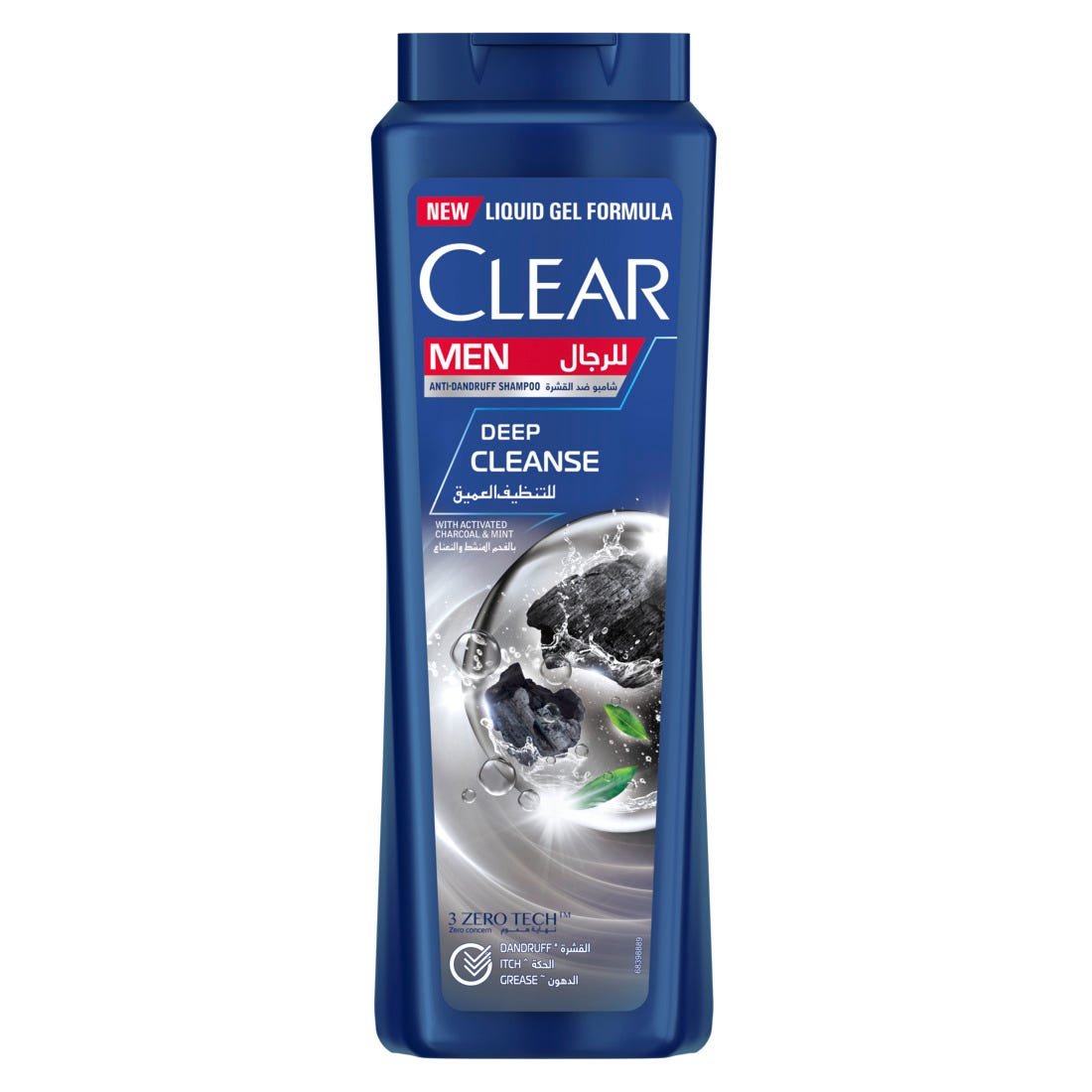 103268704_a0f7f9ab2e6597588.jpg Clear Men Shampoo Deep Cleanse & Anti-Dandruff 600ml - Image 1