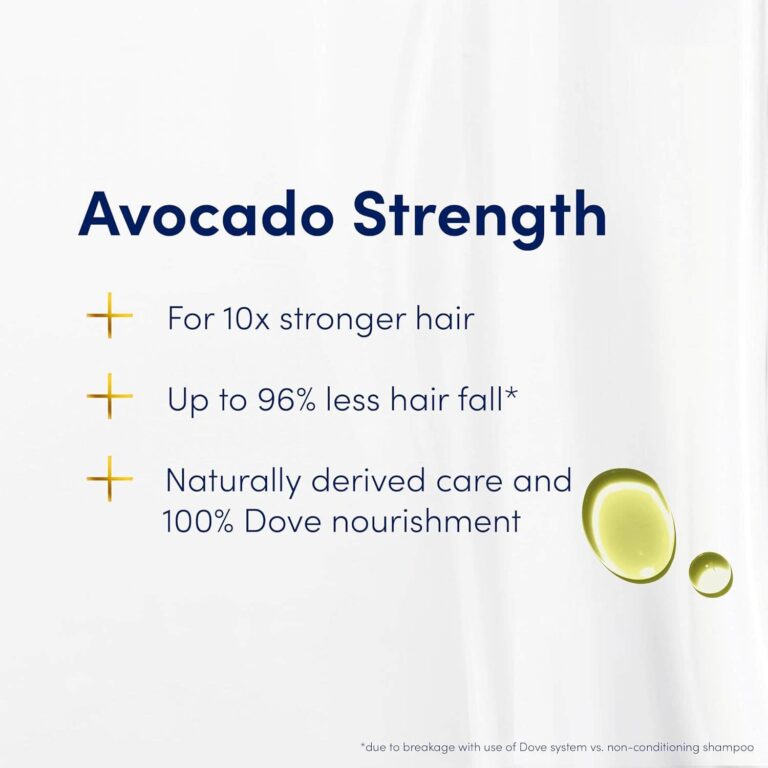 Dove Conditioner Avocado Strength - 340ml | Superior Nourishment & Strength - Image 3