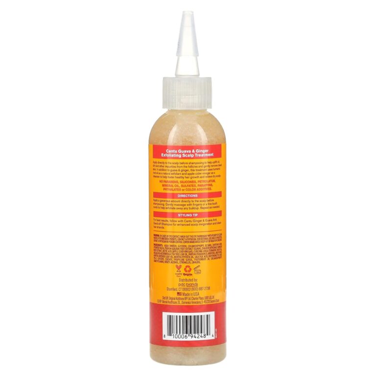 Cantu Guava & Ginger Scalp Exfoliating Pre-Poo Treatment - 180ml - Image 2