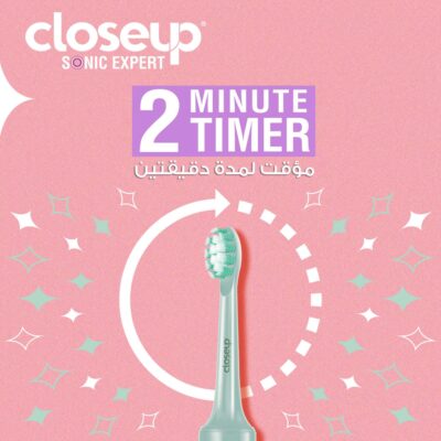 Close Up Electric Toothbrush Expert, Pink 1 Pc