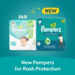 Pampers Rash Protection Taped Diapers Size 7 15+ kg 56 Count Mini Mega Box - Image 2