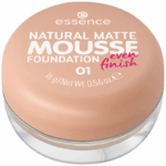 Essence Natural Matte Mousse Foundation 01