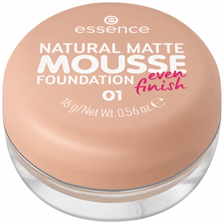 Essence Natural Matte Mousse Foundation 01 - Image 1
