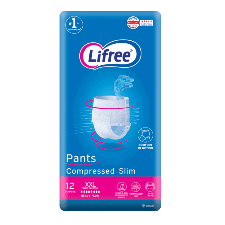Lifree Compressed Pants Heavy Flow XXL Jumbo Pack - 12 pcs - Image 1