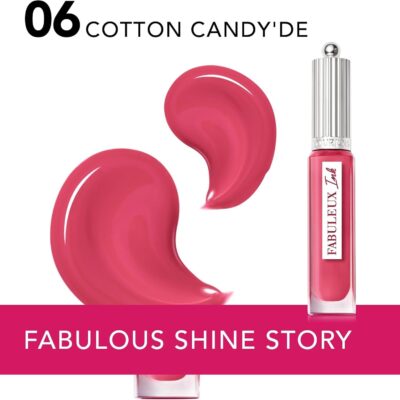 Bourjois Fabuleux Ink Lacquer, 06 Cotton Candy'de - 3.5 ml