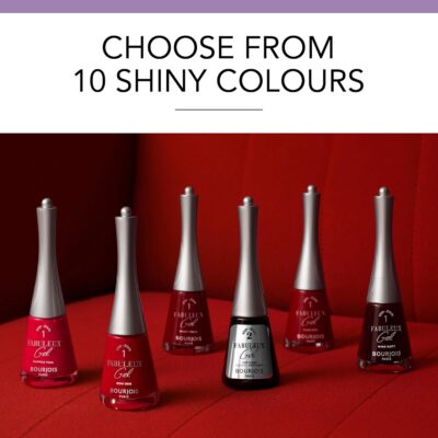 Bourjois Fabuleux Gel Nail Polish 120 Crème Glacée - Light Peach - 9 ml